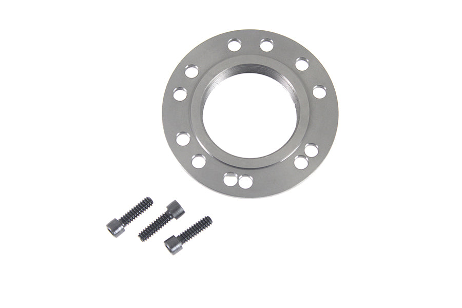 V-Twin Manufacturing Hex Flange Sprocket Nut Black - additional view 2