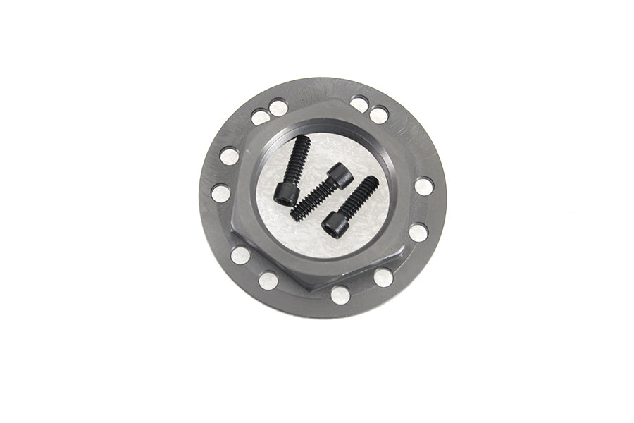 V-Twin Manufacturing Hex Flange Sprocket Nut Black - additional view 3