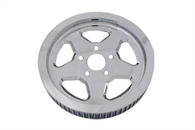 York Rear Drive Pulley 65 Tooth Chrome - additional view 2