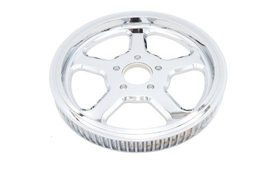 York Rear Drive Pulley 70 Tooth Chrome - additional view 2