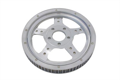 York Rear Drive Pulley 68 Tooth Chrome