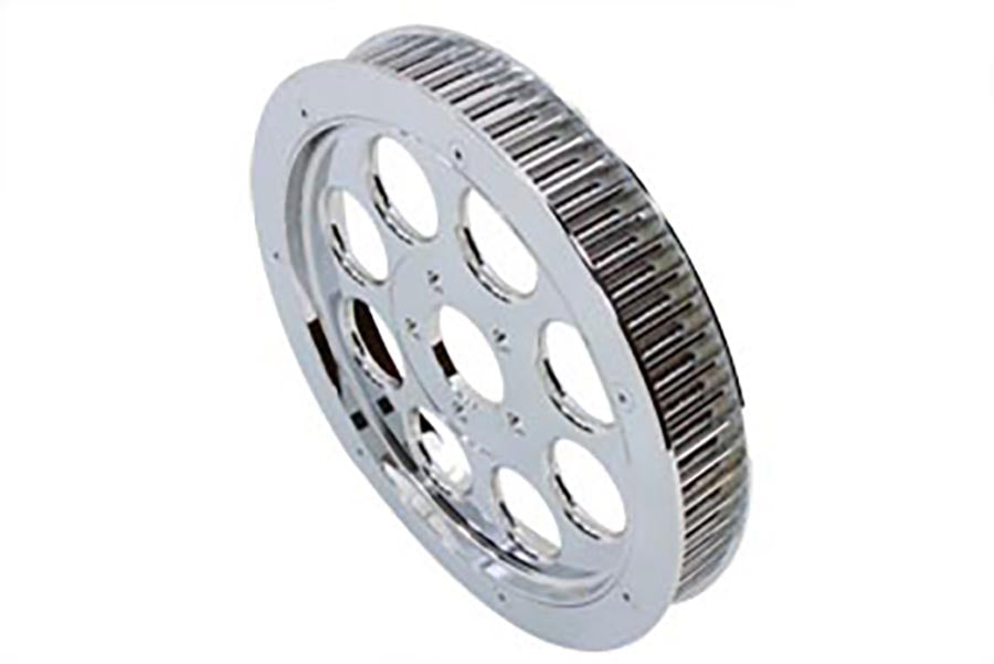 York Chrome Rear Drive 70 Tooth Pulley - additional view 4