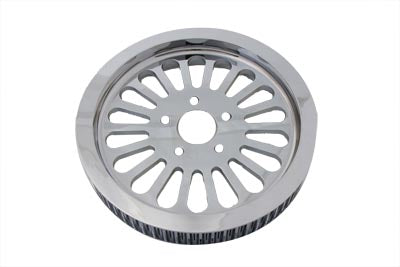 York Rear Drive Pulley 65 Tooth Chrome - additional view 2
