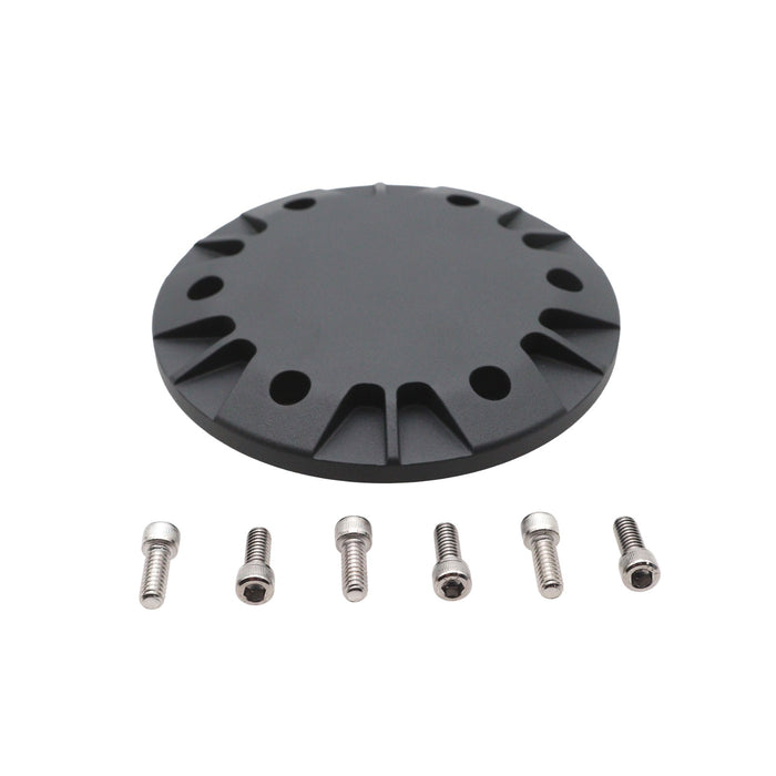 Ultima 2 Primary Belt Drive Motor Pulley Cap Black - Ultima 58-673 - Big Twin 2006-2025