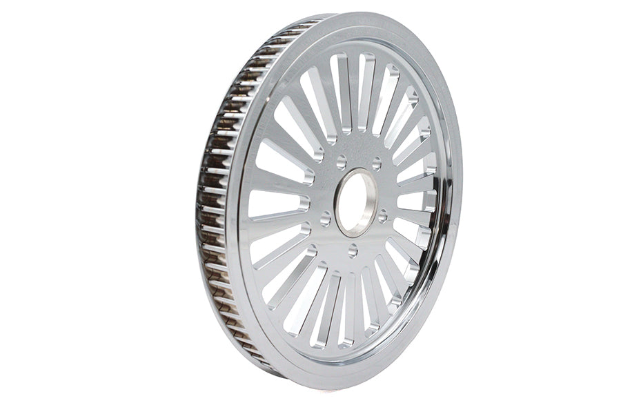 Ultima King Spoke Rear Drive Pulley 70 Tooth Chrome - additional view 4