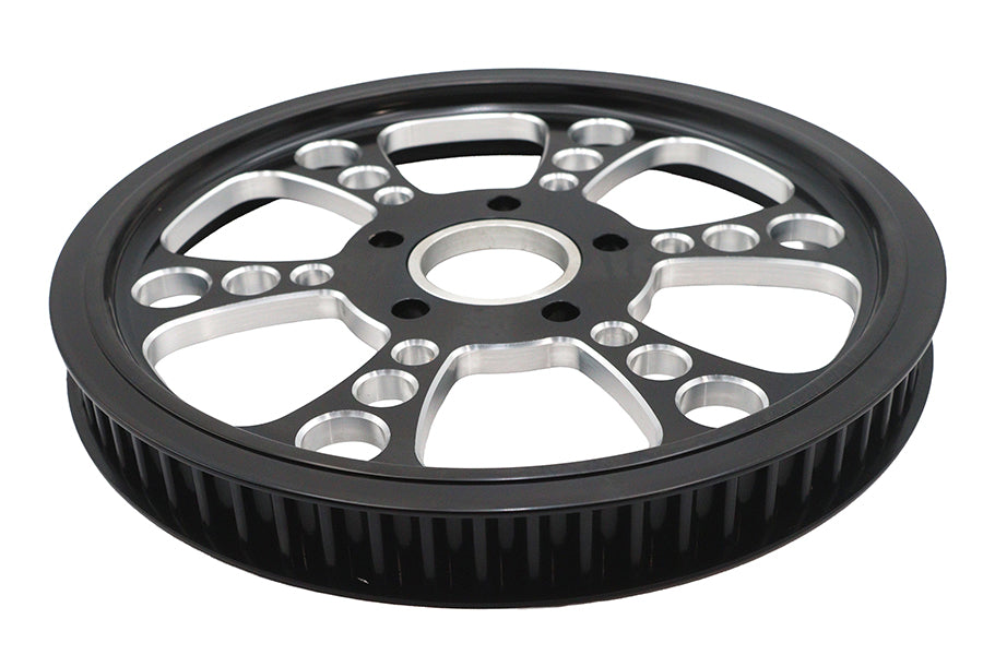 Ultima Kool Kat Rear Drive Pulley 65 Tooth Black Cut - additional view 2