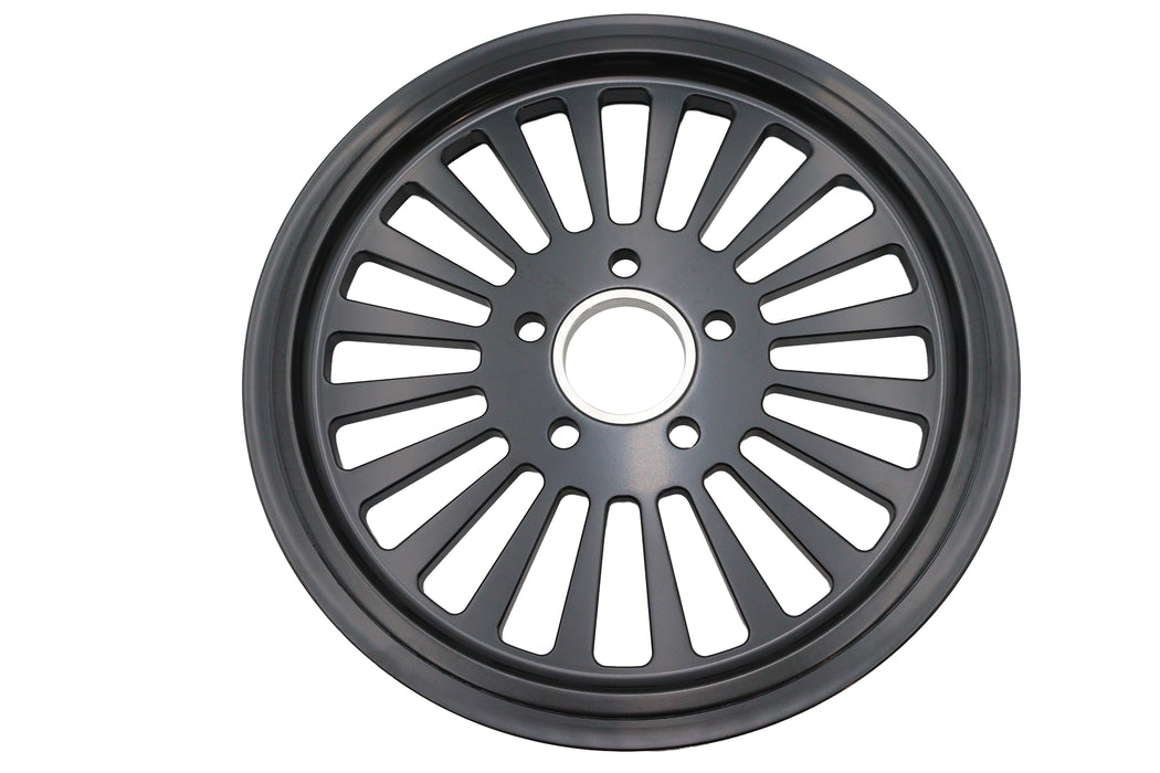 Ultima King Spoke Rear Drive Pulley 70 Tooth Black