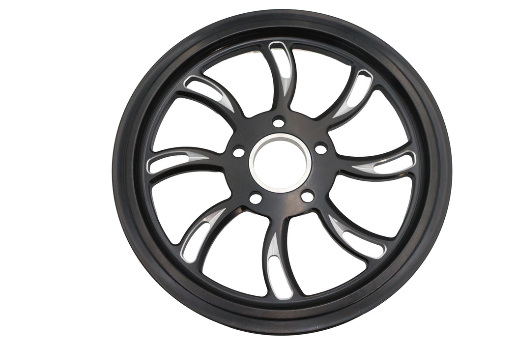 Ultima Vortex Rear Drive Pulley 65 Tooth Black Cut