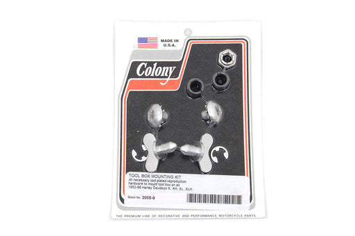 Colony Tool Box Mounting Kit Cadmium - additional view 2