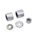 Front Axle Spacer Kit Smooth Style Chrome - V-Twin 2022-5 - OEM 43683-00 - Twin Cam 2000-2006