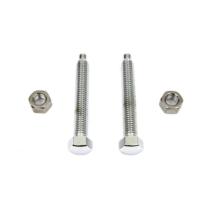 Chrome Rear Axle Adjuster Screw - V-Twin 2023-2 - OEM 47579-00 - Twin Cam Softail 2000-2007
