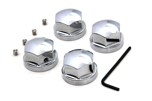 Colony Engine Cylinder Head Bolt Cover Chrome - additional view 2