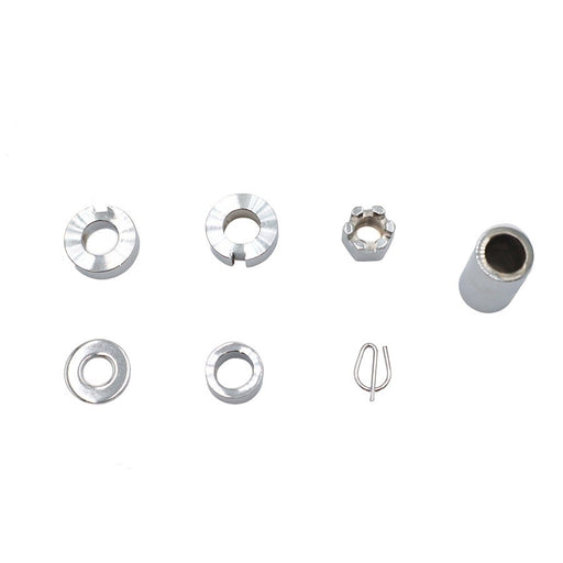 Rear Axle Spacer Kit Chrome - V-Twin 2026-5 - Twin Cam Softail 2000-2007