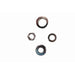 Front Axle Spacer Kit Groove Style Chrome - V-Twin 2033-4 - OEM 43683-00 - Twin Cam Softail 2000-2006