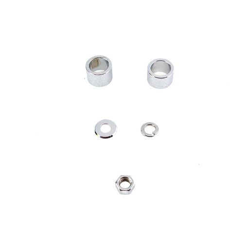 Front Axle Spacer Kit Smooth Style Chrome - V-Twin 2036-5 - OEM 43520-00 - Twin Cam Touring 2000-2007