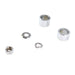 Front Axle Spacer Kit Smooth Style Chrome - V-Twin 2036-5 - OEM 43520-00 - Twin Cam Touring 2000-2007
