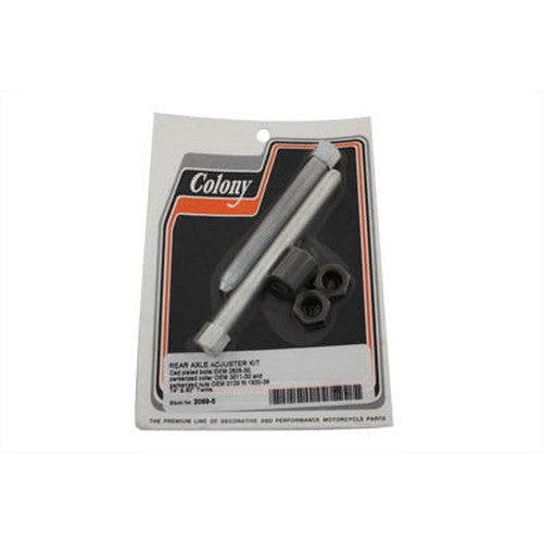 Rear Axle Adjuster Bolt Kit Cadmium - V-Twin 2069-5 - OEM 2826-30