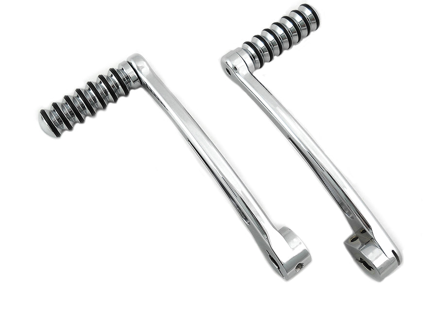 V-Twin Manufacturing Chrome Heel Toe Shifter Lever Set