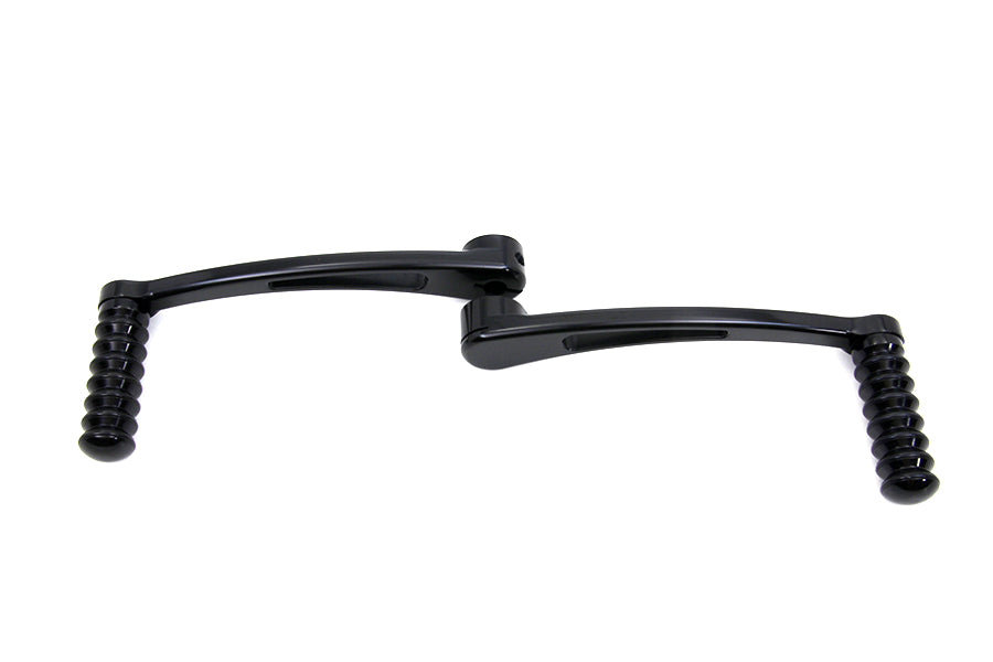 V-Twin Manufacturing Black Heel Toe Shifter Lever Set