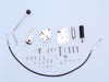 V-Twin Manufacturing Chrome Jockey Clutch Pedal Kit