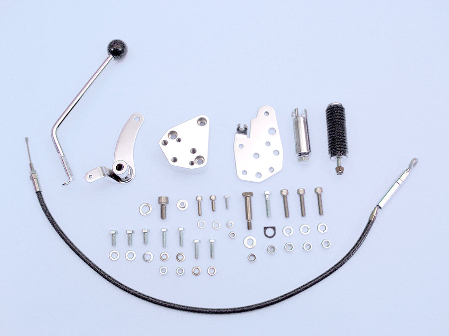 V-Twin Manufacturing Chrome Jockey Clutch Pedal Kit