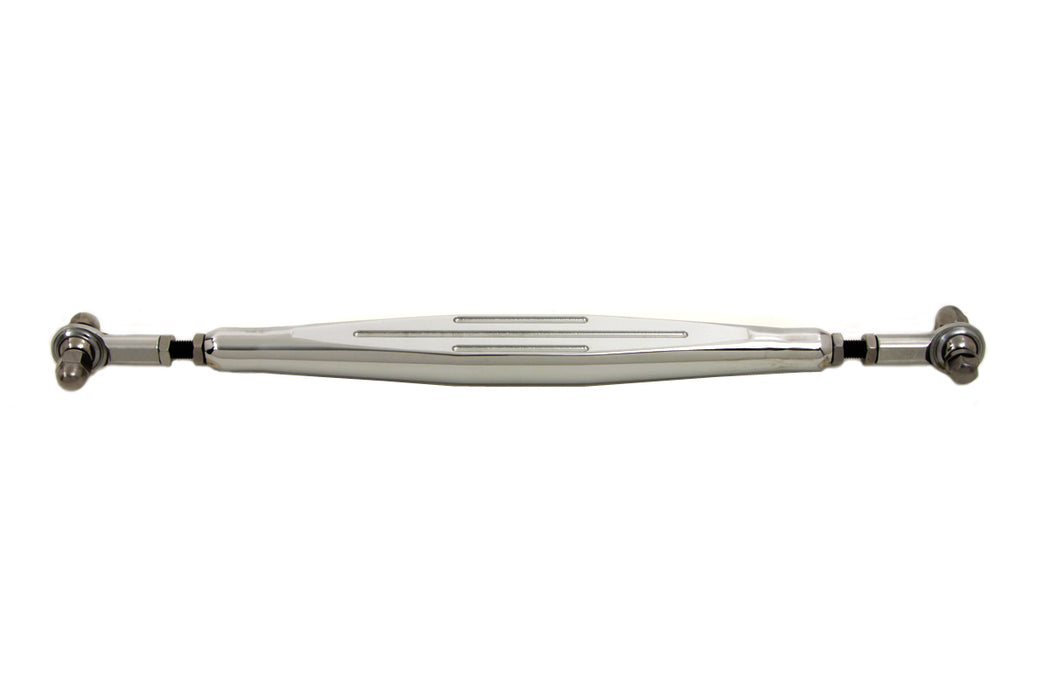 Wyatt Gatling Chrome Ball Milled Shifter Rod, 2 Extended