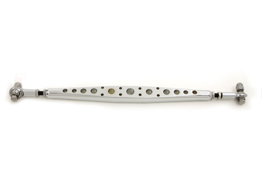 Wyatt Gatling Chrome Drilled Shifter Rod, 3 Extended
