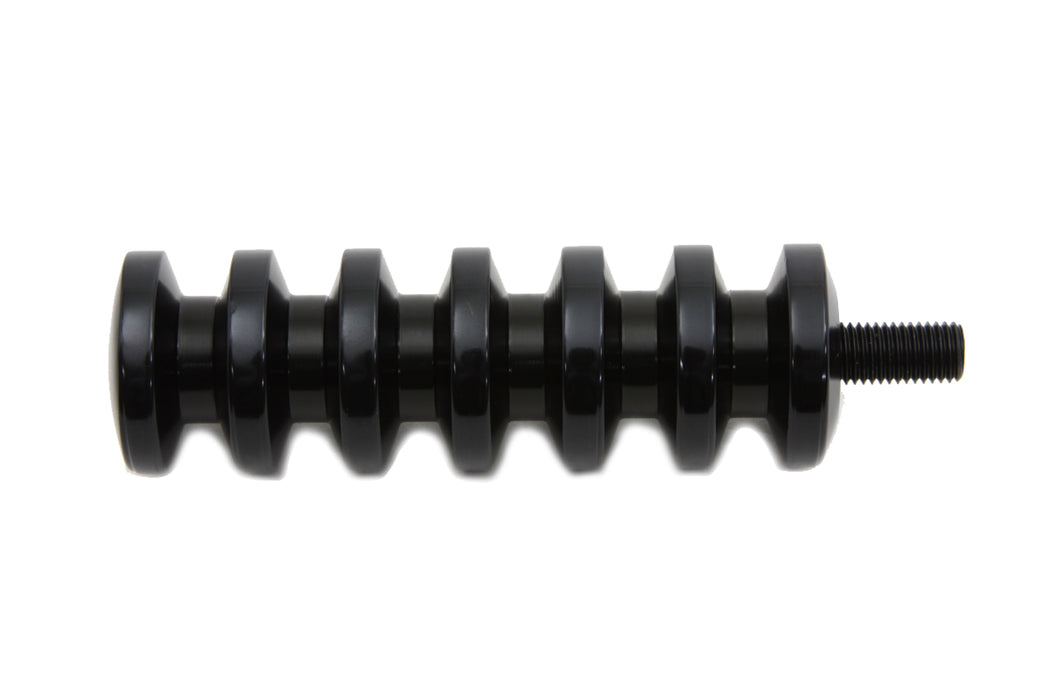 Wyatt Gatling Black Grooved Shifter Peg