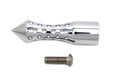 V-Twin Manufacturing Chrome Agostinni Shifter Footpeg Spike Style