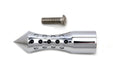 V-Twin Manufacturing Chrome Agostinni Shifter Footpeg Spike Style - additional view 4