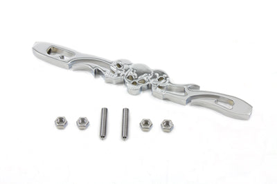 V-Twin Manufacturing Chrome Shifter Rod Skull Style