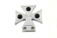 V-Twin Manufacturing Billet Brake Pedal Pad Maltese Style