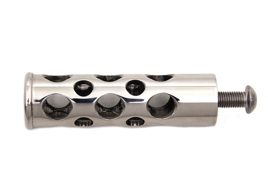 Wyatt Gatling Stainless Steel Swiss Cheese Shifter Peg