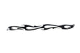 V-Twin Manufacturing Black Shifter Rod Flame Style