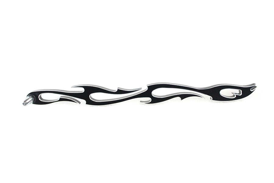 V-Twin Manufacturing Black Shifter Rod Flame Style