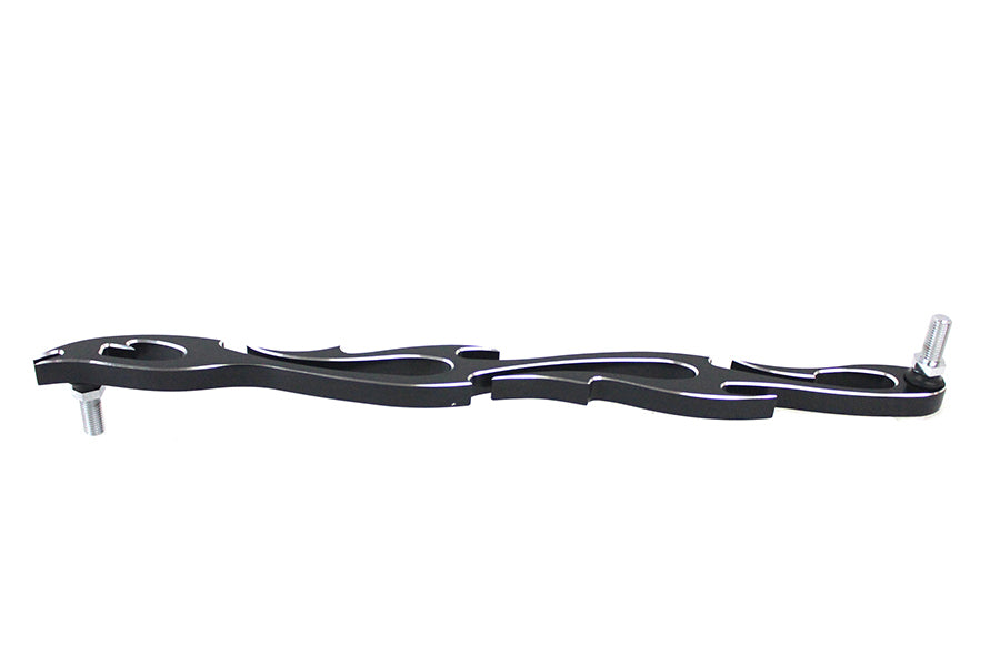 V-Twin Manufacturing Black Shifter Rod Flame Style - additional view 3