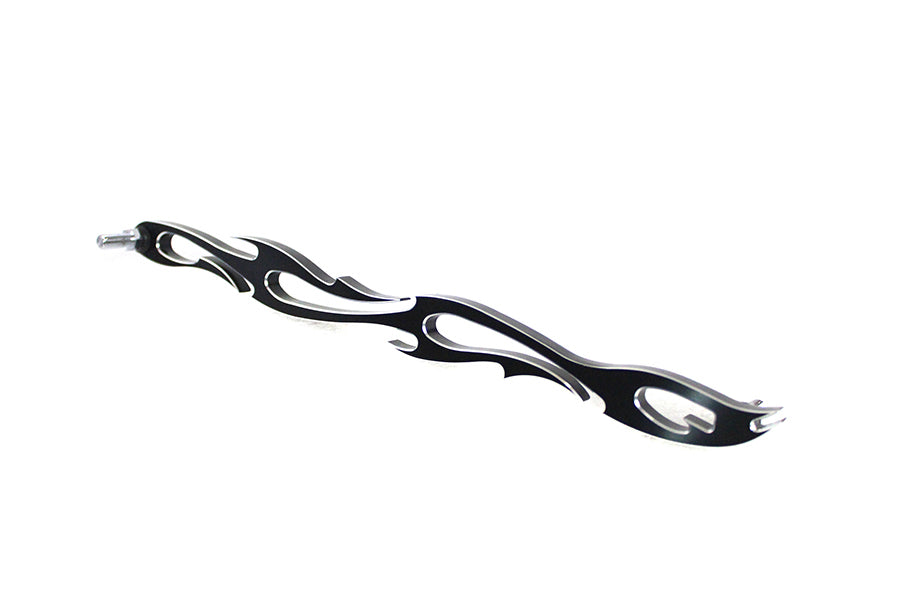 V-Twin Manufacturing Black Shifter Rod Flame Style - additional view 4