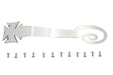 V-Twin Manufacturing Indian Larry Jockey Shift Handle Natural Stainless Steel - additional view 4
