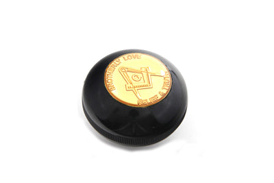 V-Twin Manufacturing Jockey Shifter Knob Masonic Style - additional view 2