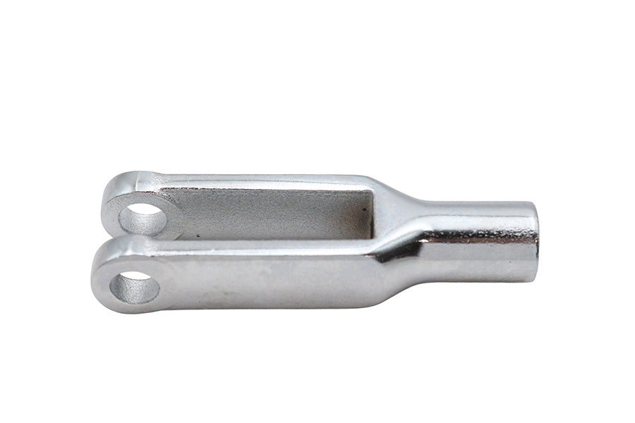 V-Twin Manufacturing Forked Chrome Rod End Clevis - additional view 2