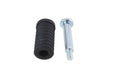 V-Twin Manufacturing Rubber Shifter Peg Black with Screw