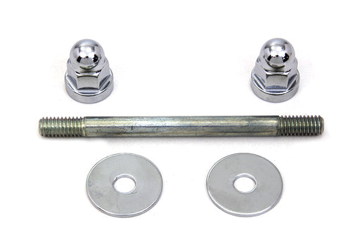 Colony Gas Tank Mount Kit Acorn Type Chrome