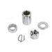 Chrome Rear Axle Nut Kit - V-Twin 2150-5 - Twin Cam Touring 2000-2001