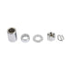 Chrome Rear Axle Nut Kit - V-Twin 2150-5 - Twin Cam Touring 2000-2001