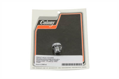Colony Front Axle Cover Chrome