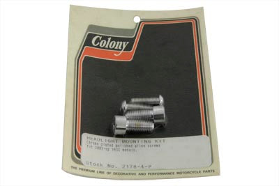 Colony Headlamp Mount Kit Polished