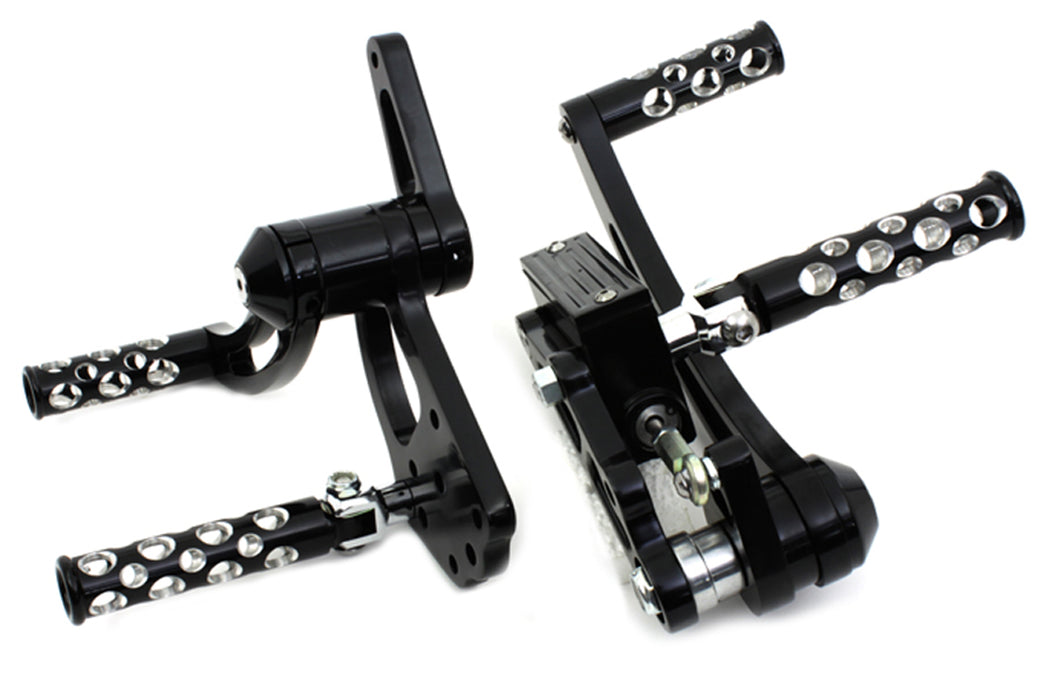 V-Twin Manufacturing Black Forward Control Kit