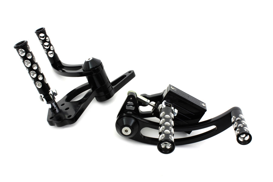 V-Twin Manufacturing Black Forward Control Kit - additional view 3