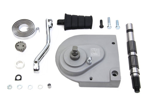 V-Twin Manufacturing Kick Starter Conversion Kit Aluminum