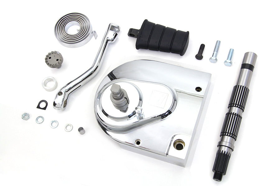 V-Twin Manufacturing Kick Starter Conversion Kit Chrome - additional view 3